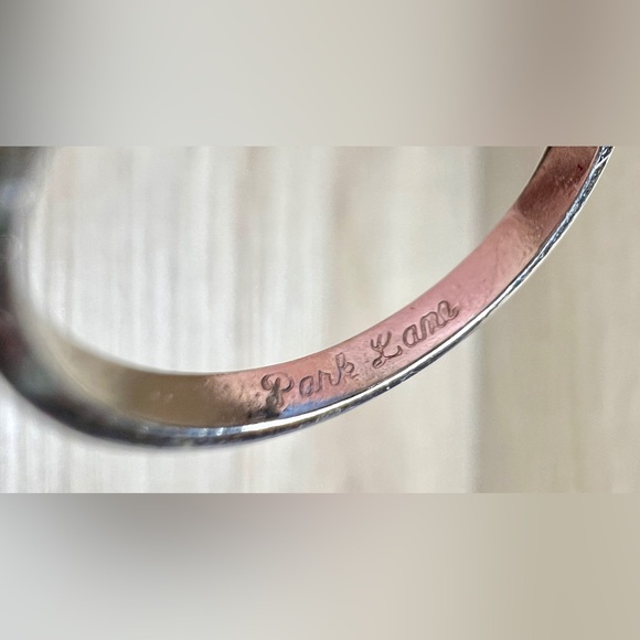 Vintage Park Lane Southwest Navajo Style Faux Turquoise Silver Tone Ring - Picture 4 of 7